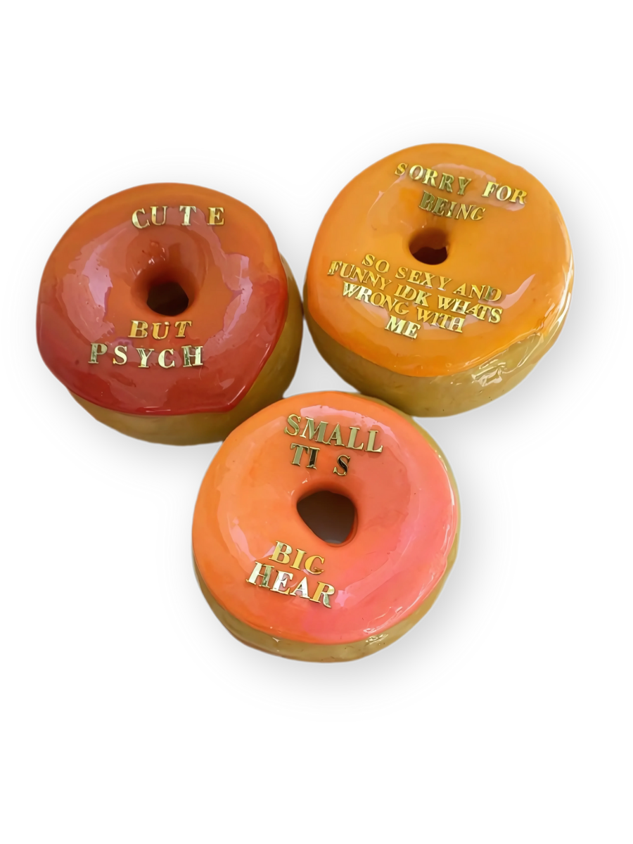 Gilded Letters Donut (Custom)