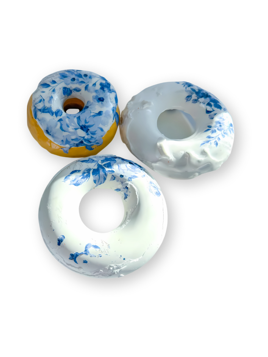 Blueberry Luxe Donut (Set of Three)