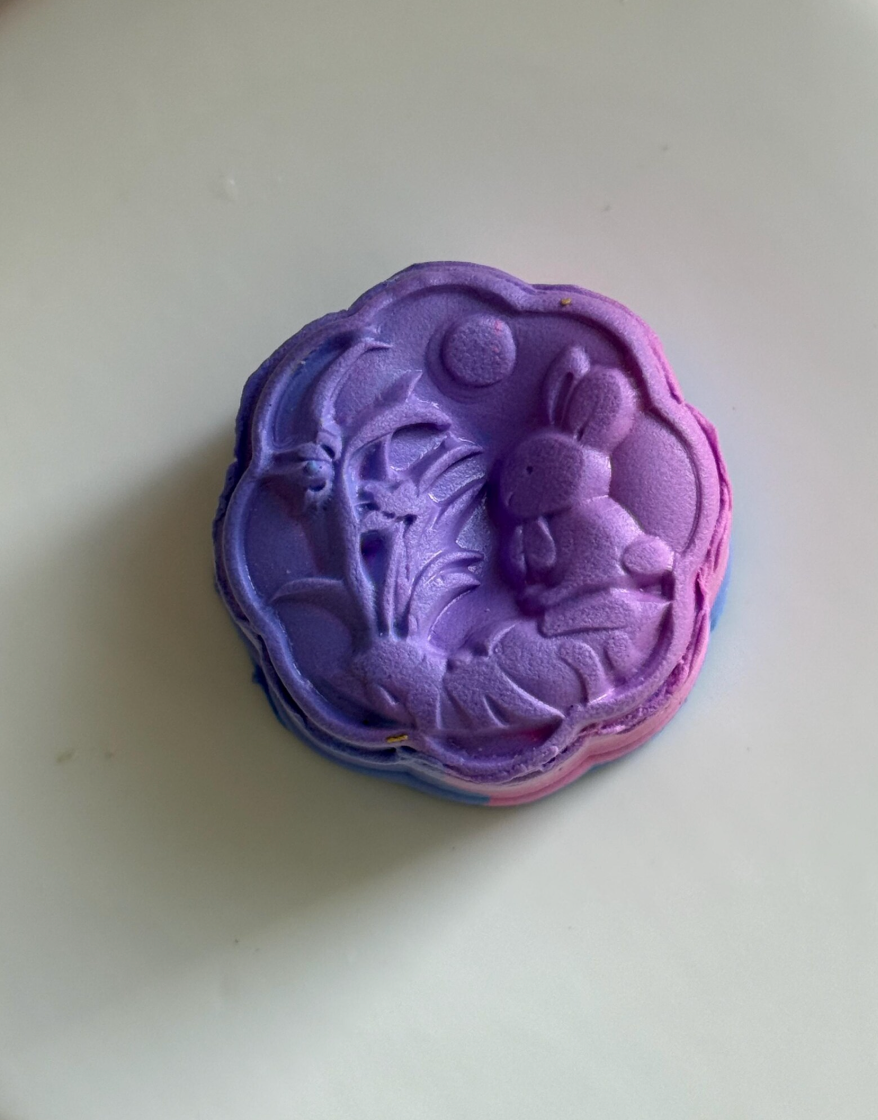 Rabbit in the Mooncake in Lilac