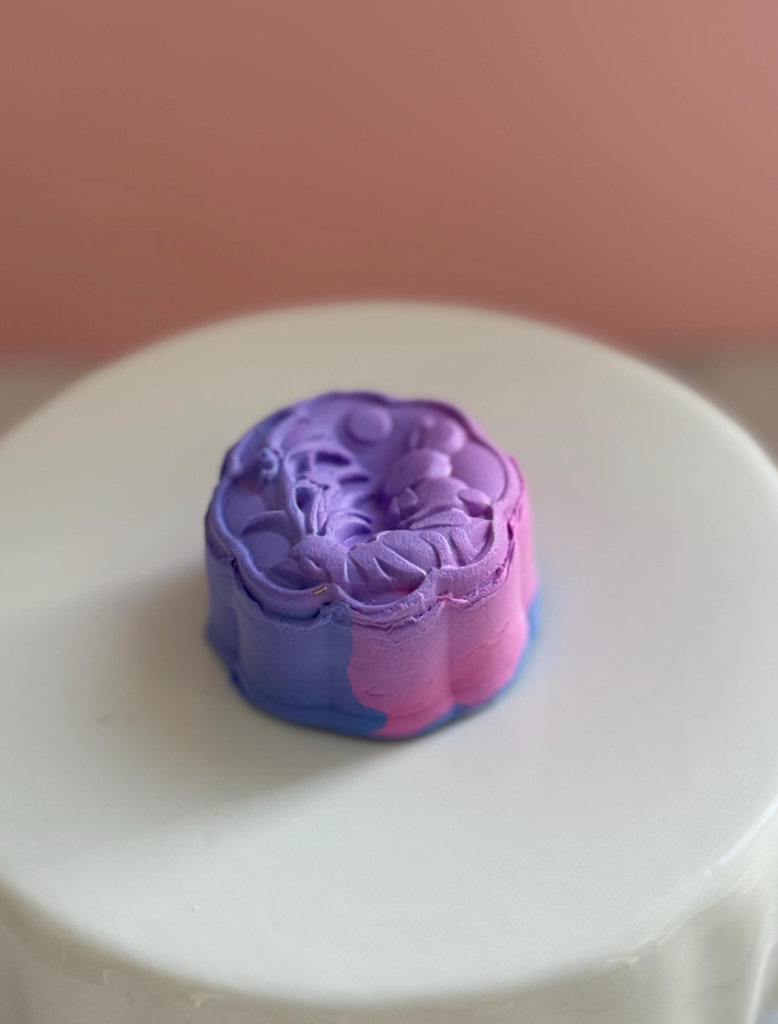 Rabbit in the Mooncake in Lilac