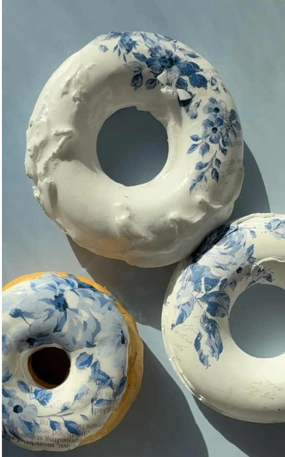 Blueberry Luxe Donut (Set of Three)