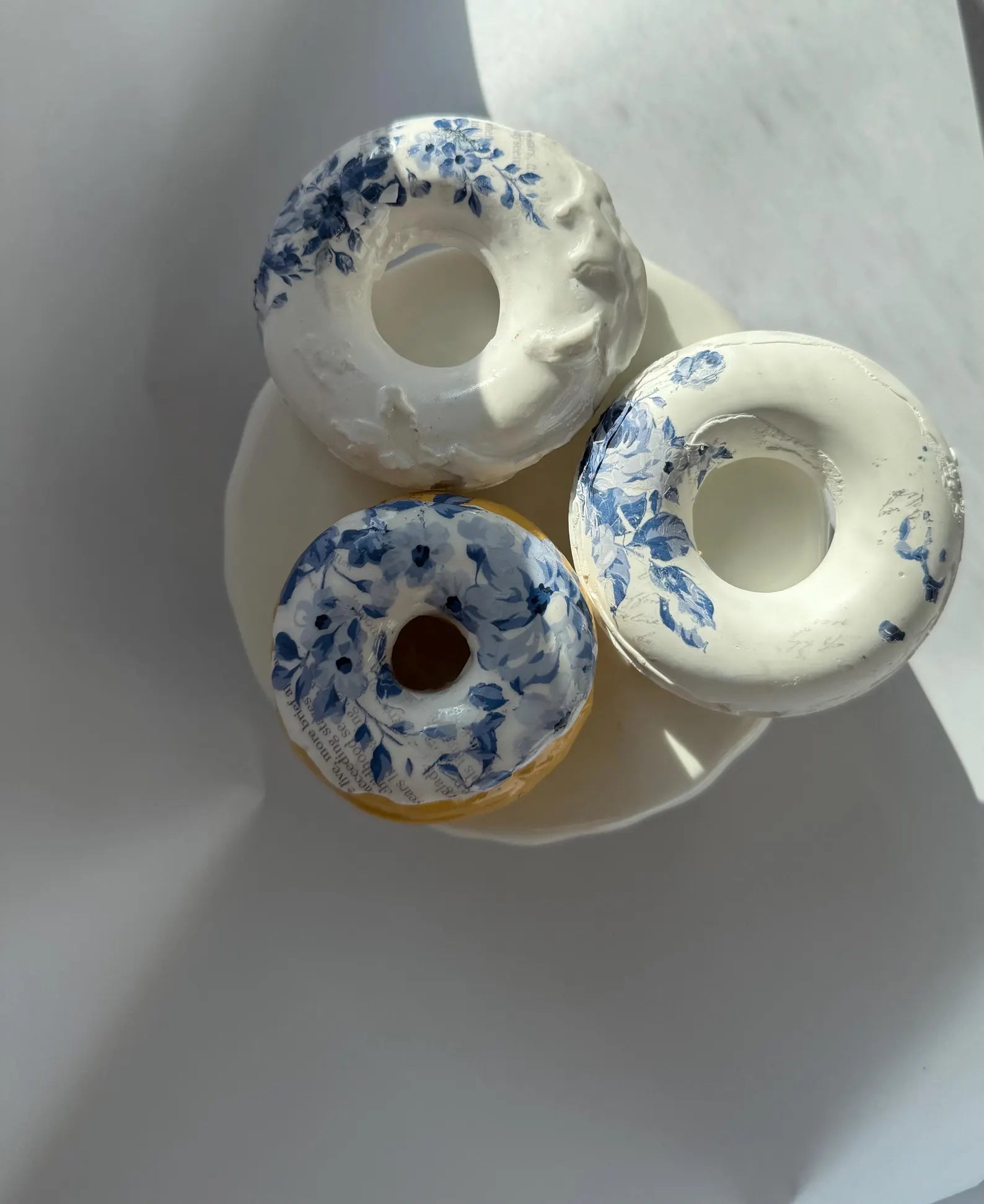 Blueberry Luxe Donut (Set of Three)