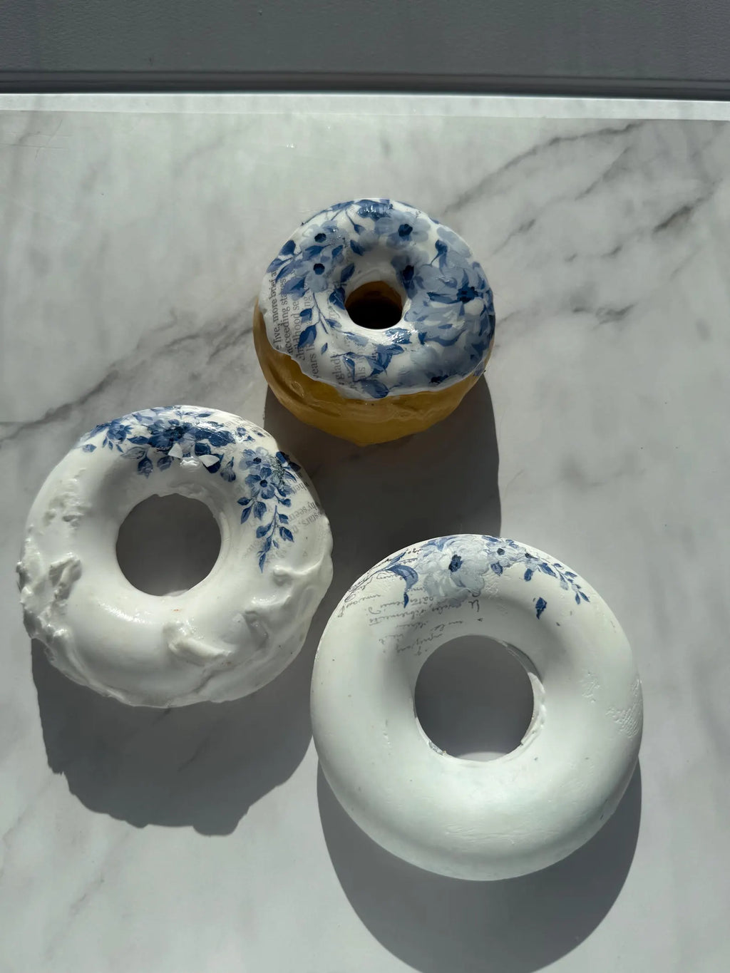 Blueberry Luxe Donut (Set of Three)