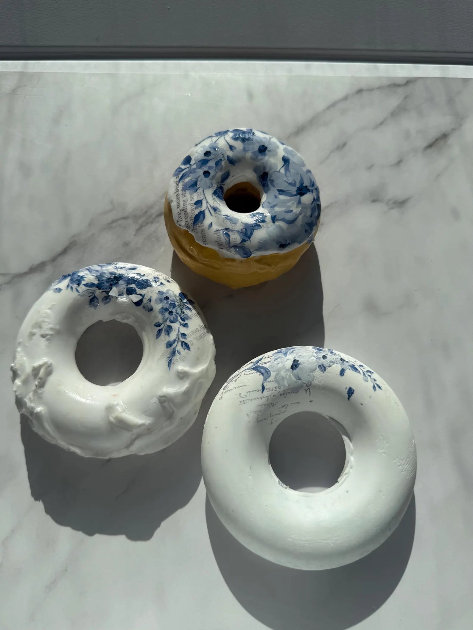 Blueberry Luxe Donut (Set of Three)