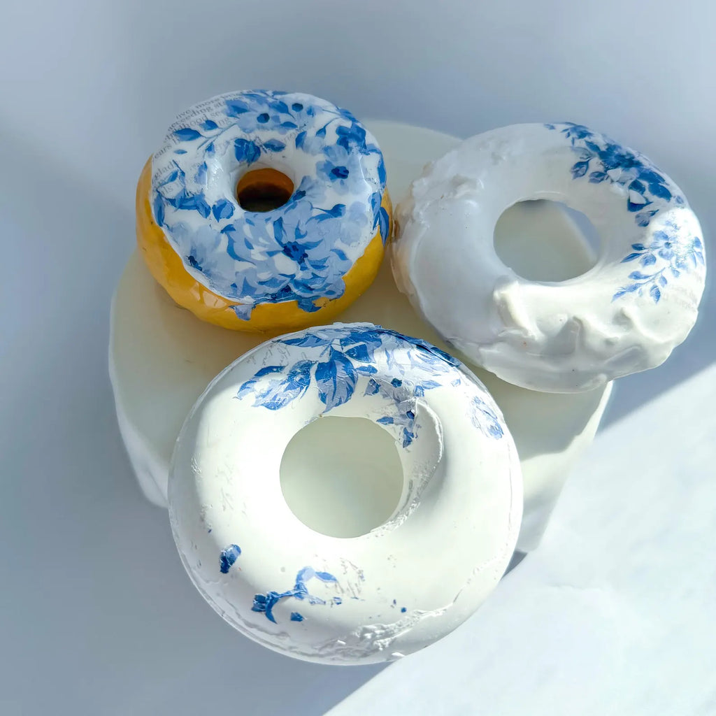 Blueberry Luxe Donut (Set of Three)
