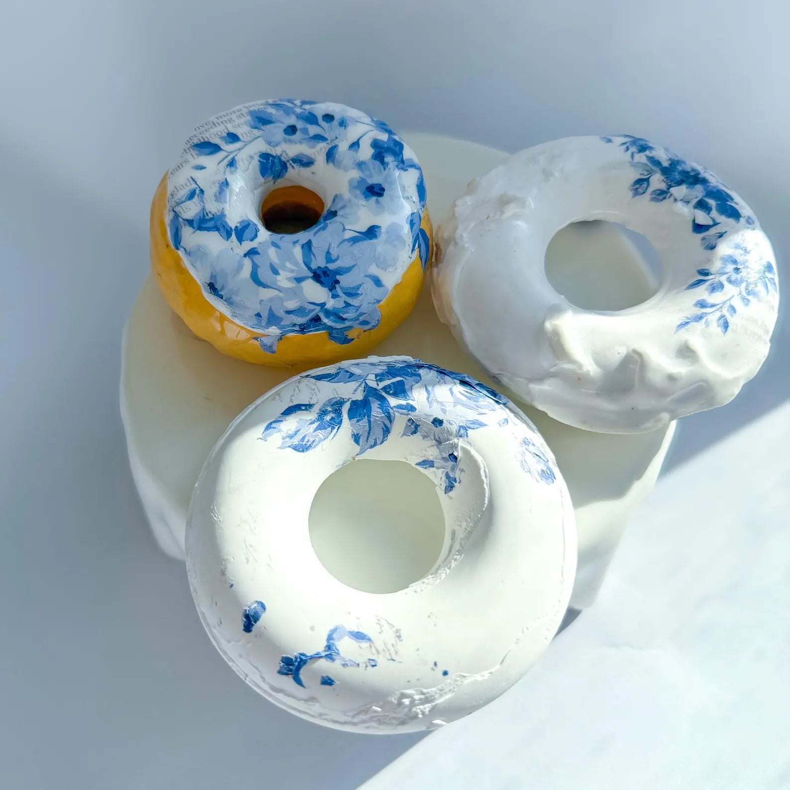 Blueberry Luxe Donut (Set of Three)