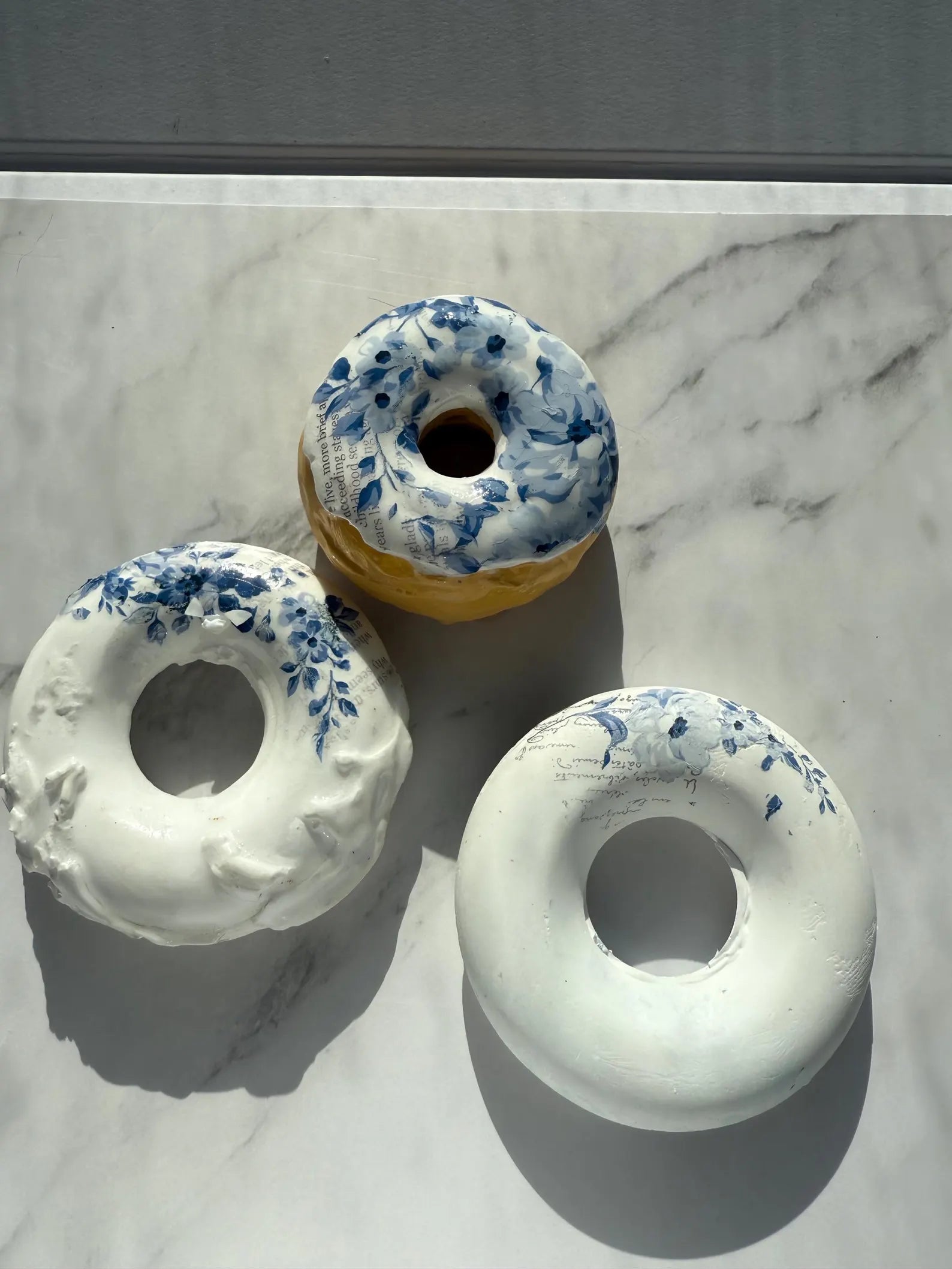 Blueberry Luxe Donut (Set of Three)